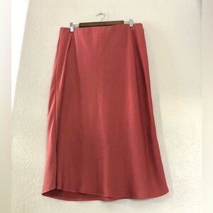 NWOT a new day Coral Maxi Skirt